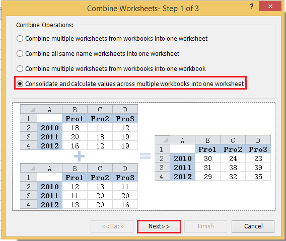 Select Same Cell In Multiple Worksheets