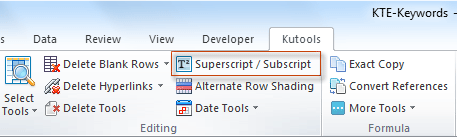 How Do You Put Sub/superscript In The Number Format?
