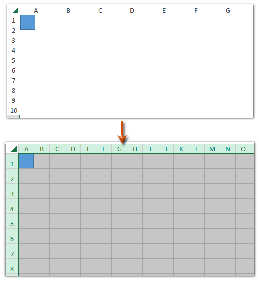 how-to-create-grid-paper-square-template-in-excel