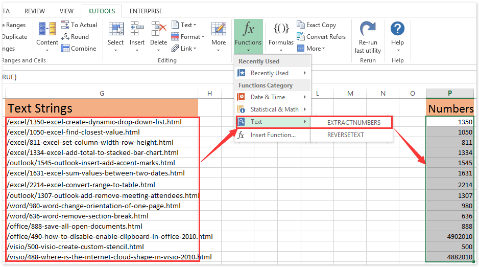 How To Remove Numbers From Text Strings In Excel 