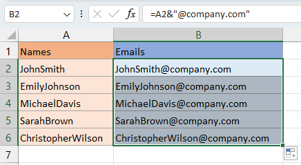 ¿Qué significa el signo & en la fórmula de Excel? (Ejemplos)