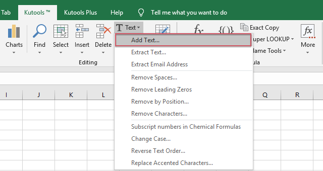 How to add spaces between numbers in cells?