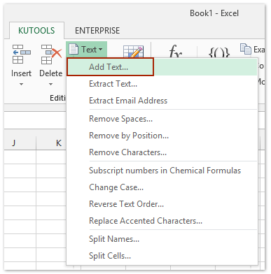 How to apply/add bullets and numbering into multiple cellsin Excel?