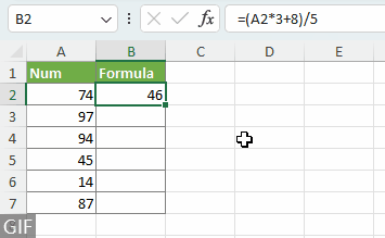 How to apply a formula to an entire column in Excel (5 tricks)