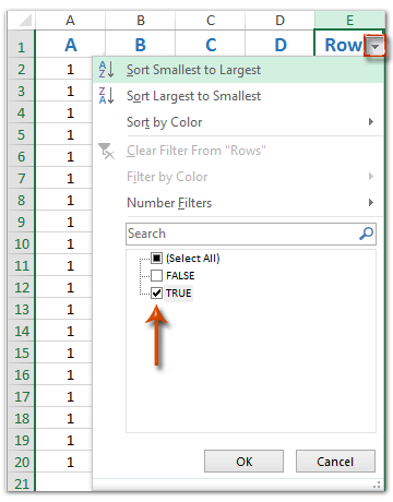 How to border every 5/n rows in Excel?