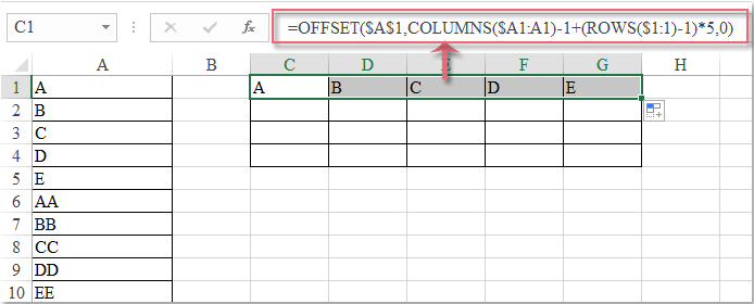 doc-convert-column-to-row-2