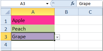 Excel Drop Down List With Color | Hot Sex Picture