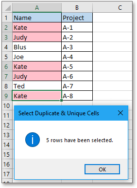 How to color duplicate values or duplicate rows in Excel?