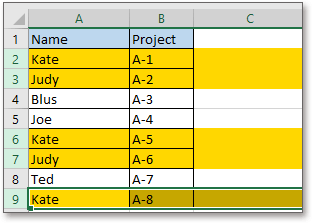 How to color duplicate values or duplicate rows in Excel?