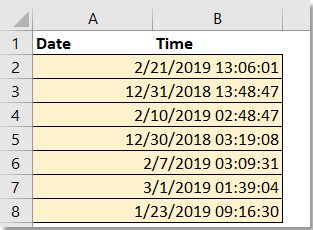 Το doc συνδυάζει την ημερομηνία ημερομηνίας σε ένα 7
