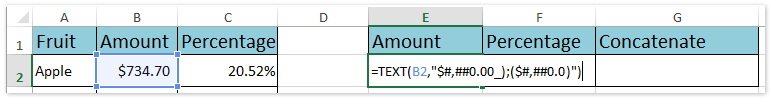 doc concatenate retém a formatação do número da data 6