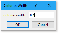 Conditional formatting stacked bar chart in Excel