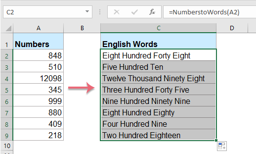 how-to-quickly-convert-numbers-to-english-words-in-excel