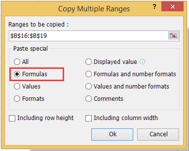 How to copy cell formula only not formatting in Excel?