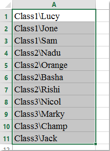 How to create folders and subfolders from cell values in Excel?