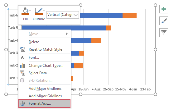 Cara membuat gantt chart di word Cara membuat gantt chart di word