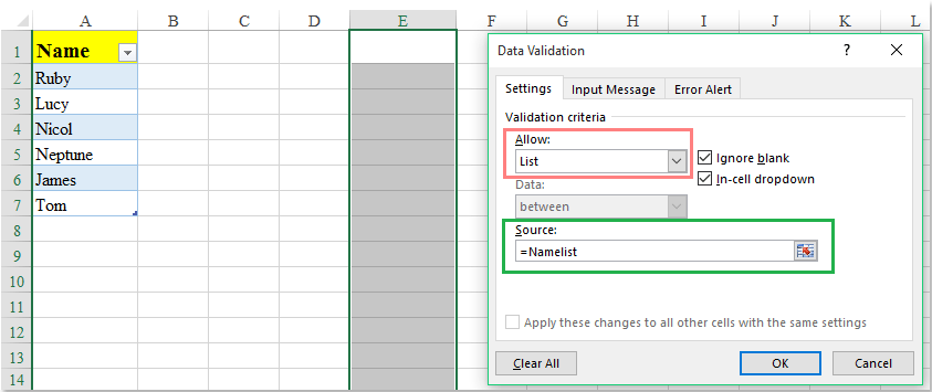 How to create dynamic data validation and extend the drop down ...