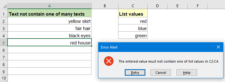 Excel data validation: add, use, copy and remove data validation in Excel