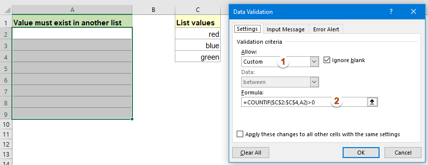 Excel data validation: add, use, copy and remove data validation in Excel