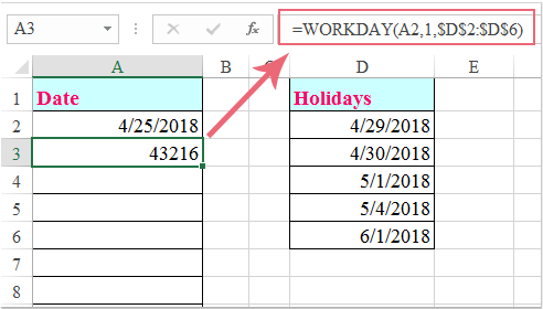 datum izpolnitve dokumenta brez praznikov 1