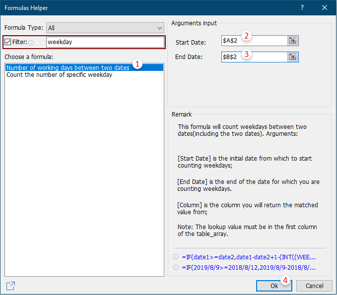 How To Calculate Number Of Working Days Left In Current Month In Excel 