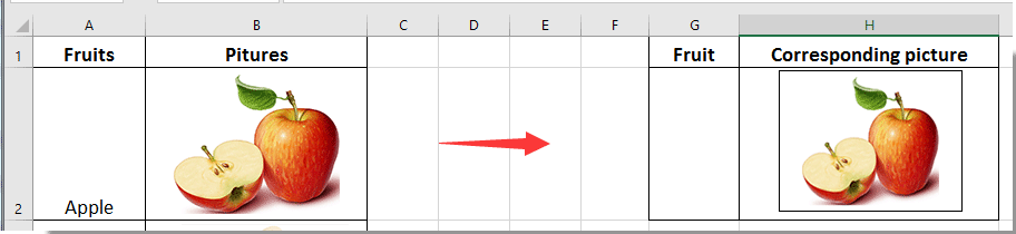 How to insert image or picture dynamically in cell based on cell value ...