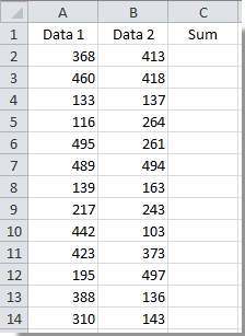 How to enter the same data/formula in multiple cells at once in Excel? image.