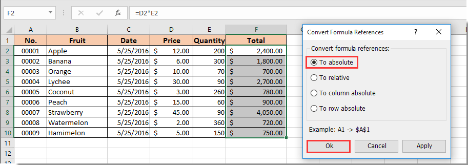 How To Make A Formula Use The Same Cell In Excel - Design Talk