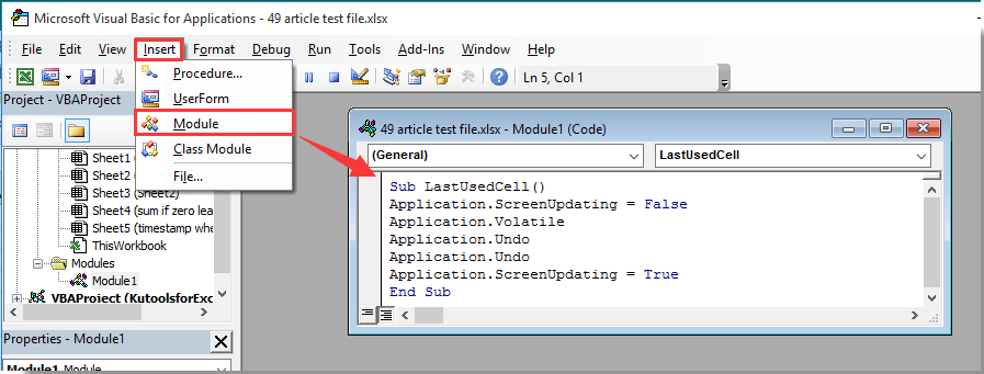 How to find or get the cell reference of the previous active cell in Excel?