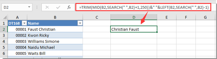 How To Rearrange Text In A Cell In Excel 