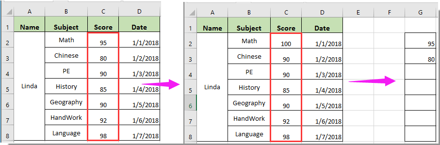 How to remember or save previous cell value of a changed cell in Excel?