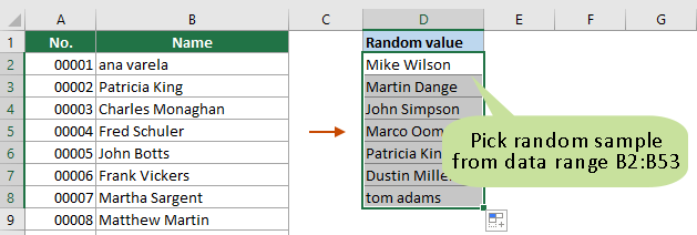 Make random sample selection in Excel (full guide)
