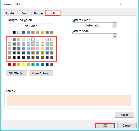 How to shade a blank cell until something is entered in Excel?