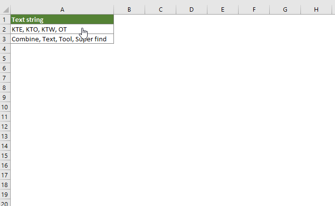Wie teile ich durch Kommas getrennte Werte in Excel in Zeilen oder ...