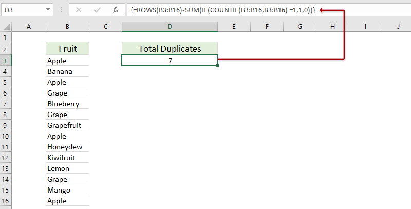 Find, highlight, filter, count, and delete duplicates in Excel