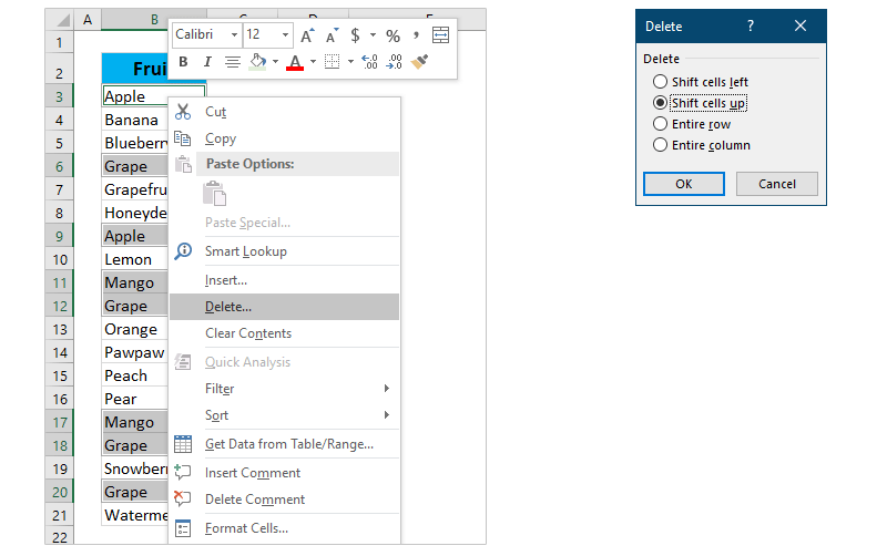 Find, highlight, filter, count, and delete duplicates in Excel