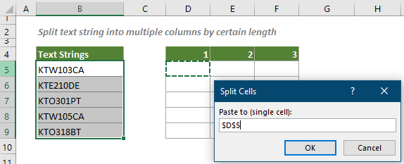 Excel tutorial: split text, number, and date cells (separate into ...