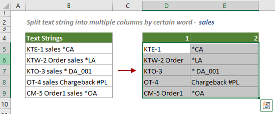 Excel tutorial: split text, number, and date cells (separate into ...
