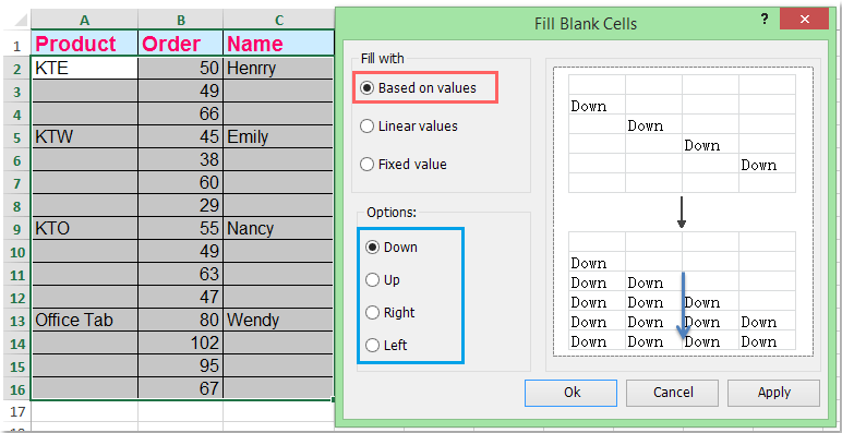 doc-fill-blank-cells-with-value-above7