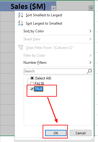 How to Filter Cells with Notes in Excel for Microsoft 365?