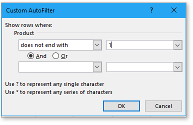 doc-filter begint niet 7