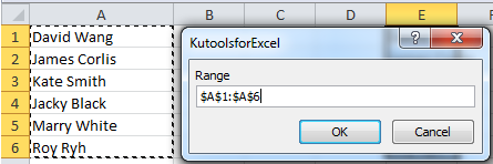 How to flip the first and last name in cells in Excel?