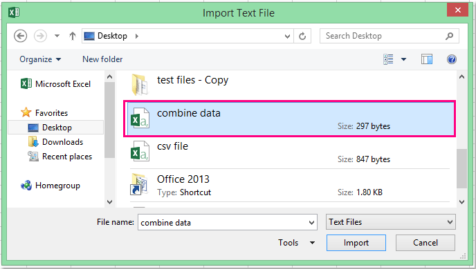 документ импортировать CSV-файл 2