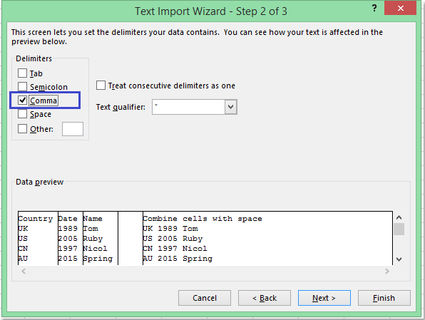 How to import csv file into worksheet?