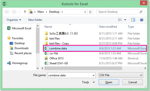 документ импортировать CSV-файл 8