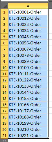 How to automatically fill increment cells in Excel?