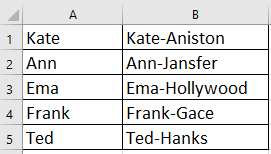 How to join data from two cells(columns) into one cell in Excel?