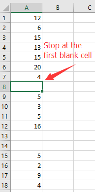 How to loop through rows until blank in Excel column?