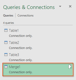 How to merge two or more tables into one based on key columns?