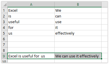 drag the fill handle right to fill the cells